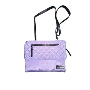 Steve Madden Purple Quilted Crossbody Bag
